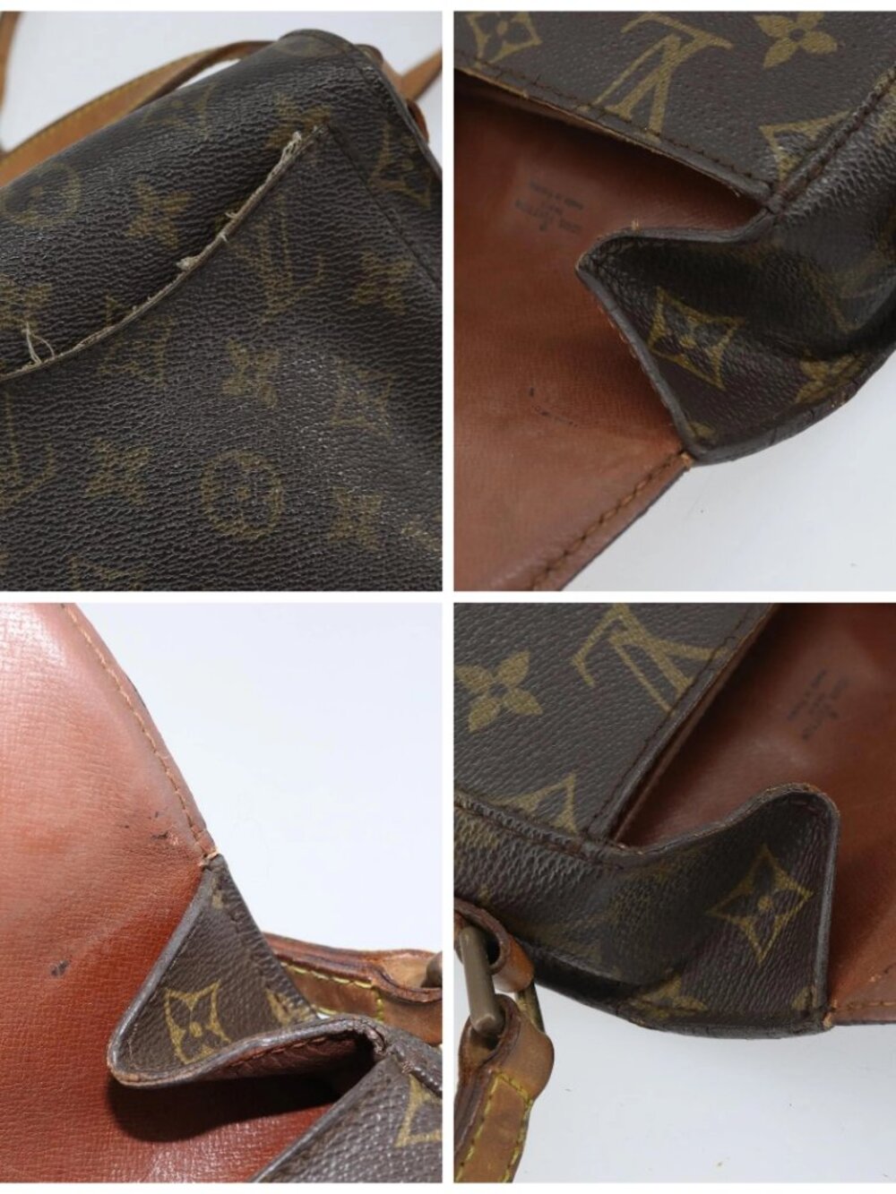 LOUIS VUITTON Monogram Saint Cloud PM Shoulder Bag M51244 LV Auth BA10464 - Picture 11 of 11